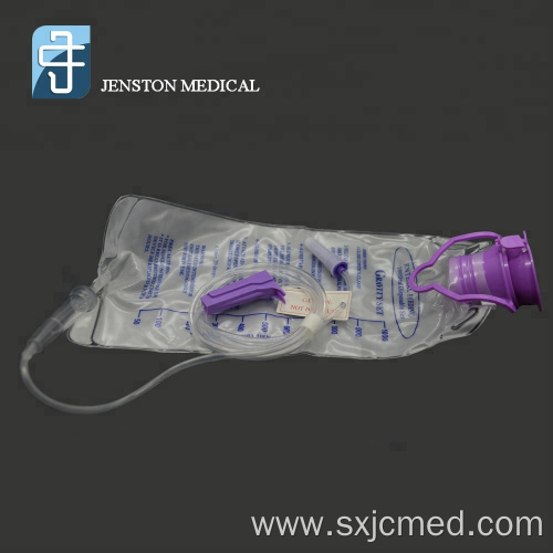 Medical gravity enteral feeding bag